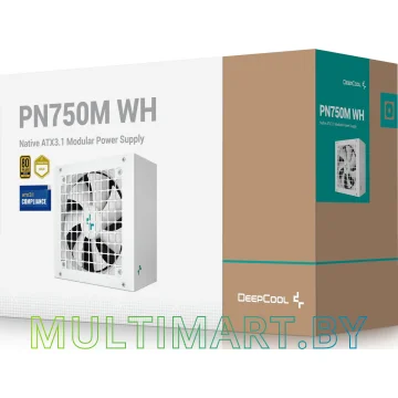 Блок питания DeepCool PN750M WH 750W (R-PN750M-FC0W-EU) картинка 9